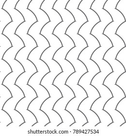 Geometric lines vector pattern