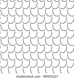 Geometric lines vector pattern