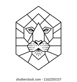 Geometric Lion Head Based Line