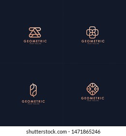 Geometric Logo collection.  Pack of premium logos.