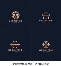 Geometric Logo collection.  Pack of premium logos.