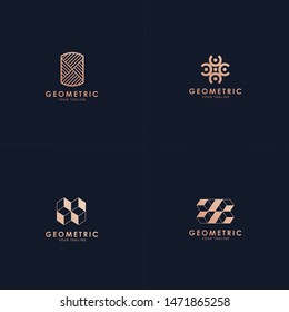 Geometric Logo collection.  Pack of premium logos.