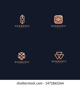 Geometric Logo collection.  Pack of premium logos.