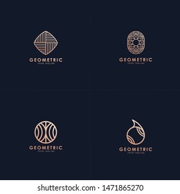 Geometric Logo collection.  Pack of premium logos.