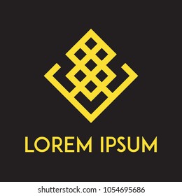 geometric logo concept
