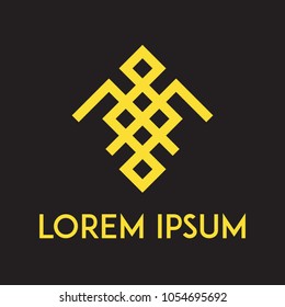 geometric logo concept