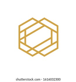 geometric logo design simple modern template