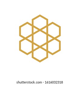 geometric logo design simple modern template