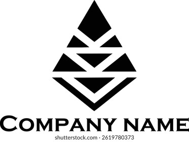 Geometric logo, geometric icon, logo set