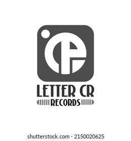 geometric logo, letter logo, simple unique and modern design