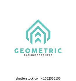 Geometric Logo / Line Icon / Technology Symbol Design Inspiration