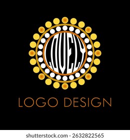logotipo geométrico adorável slogan padrão