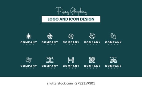 Geometric Logo Pack for Modern Branding