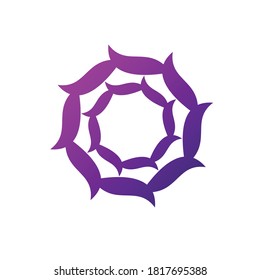 Geometric logo with simple and amazing shape
