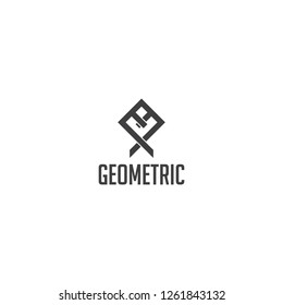 geometric logo style