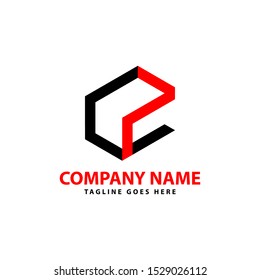 Geometric Logo Template. Creative abstract geometric business icons in modern flat style.