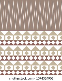 Geometric logo template vector circular Arabic ornamental symbols, sadu pattern, Islamic decoration vector pattern