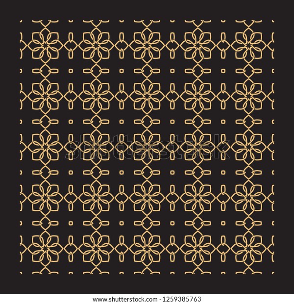 Geometric logo template. Vector circular arabic\
ornamental symbols