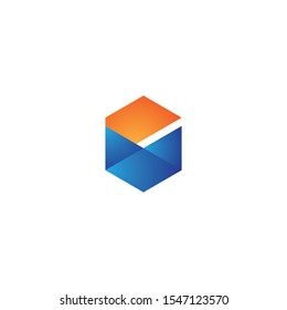 Geometric logo template vector icon design