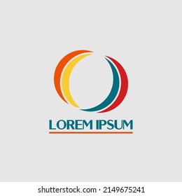 geometric logo, unique and modern elegant design