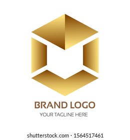 Geometric Logo Vector Design Illustration