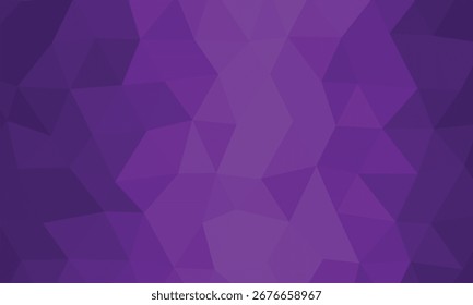 Fondo Abstractas geométrico de bajo poli en tonos de polígono púrpura y violeta