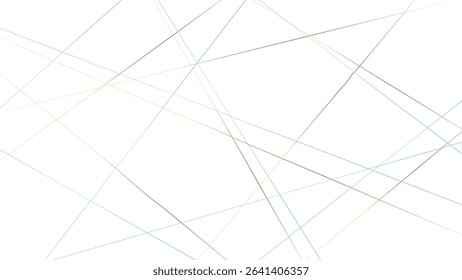 Geometric low poly abstract random lines background. Abstract background with random geometric line art. Random chaotic lines vector background.