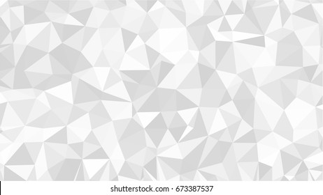 Geometric Low Poly Background With Triangular Polygons. Abstract Design. Vector Illustration