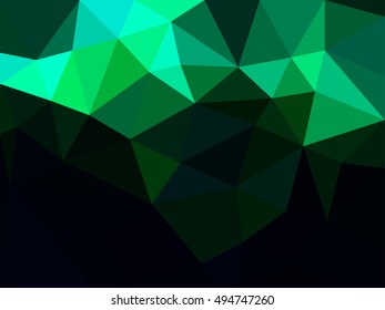 Geometric low poly graphic abstract background. Summer style. Vector illustration