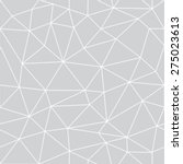 Geometric low poly graphic repeat pattern made out of triangular facets. Vector pattern.