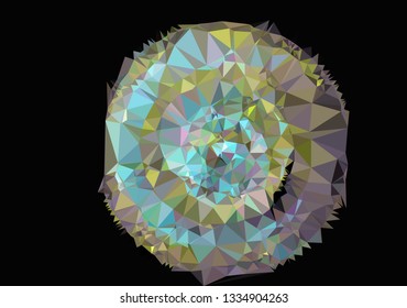 Geometric low polygonal background.