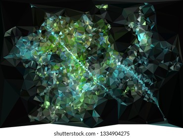 Geometric low polygonal background.