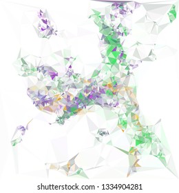 Geometric low polygonal background.