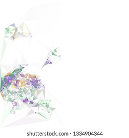 Geometric low polygonal background.