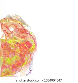 Geometric low polygonal background.