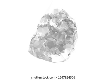 Geometric low polygonal background. 