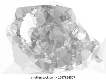 Geometric low polygonal background. 