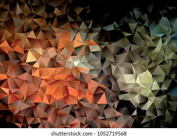Geometric low polygonal background. Abstract multicolor mosaic backdrop. Design element for book covers, presentations layouts, title backgrounds.  Vector clip art.
