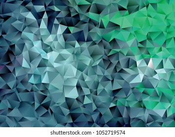 Geometric low polygonal background. Abstract multicolor mosaic backdrop. Design element for book covers, presentations layouts, title backgrounds.  Vector clip art.
