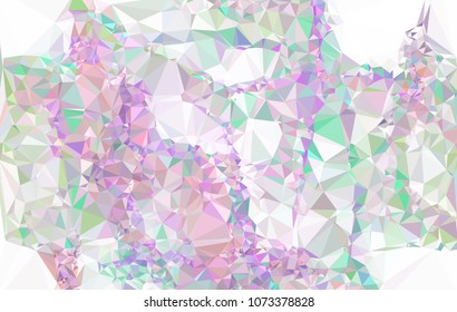 Geometric low polygonal background. Abstract mosaic backdrop. Design element for book covers, presentations layouts, title backgrounds. Vector clip art.
