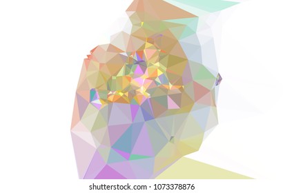 Geometric low polygonal background. Abstract mosaic backdrop. Design element for book covers, presentations layouts, title backgrounds. Vector clip art.