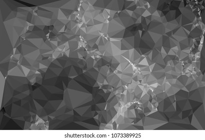 Geometric low polygonal background. Abstract mosaic backdrop. Design element for book covers, presentations layouts, title backgrounds. Vector clip art.