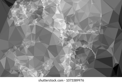Geometric low polygonal background. Abstract mosaic backdrop. Design element for book covers, presentations layouts, title backgrounds. Vector clip art.