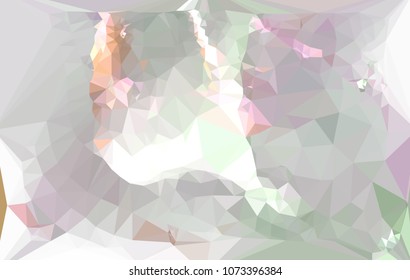 Geometric low polygonal background. Abstract mosaic backdrop. Design element for book covers, presentations layouts, title backgrounds. Vector clip art.