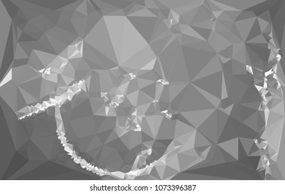 Geometric low polygonal background. Abstract mosaic backdrop. Design element for book covers, presentations layouts, title backgrounds. Vector clip art.