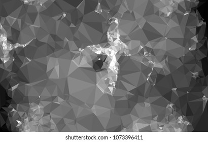 Geometric low polygonal background. Abstract mosaic backdrop. Design element for book covers, presentations layouts, title backgrounds. Vector clip art.