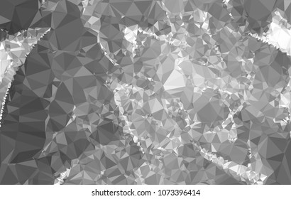 Geometric low polygonal background. Abstract mosaic backdrop. Design element for book covers, presentations layouts, title backgrounds. Vector clip art.