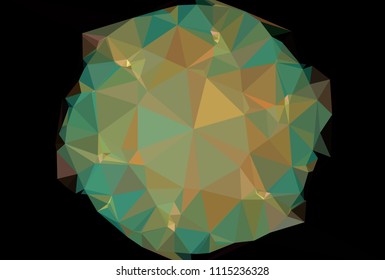 Geometric low polygonal background. Abstract multicolor mosaic backdrop. Design element for book covers, presentations layouts, title backgrounds. Vector clip art.