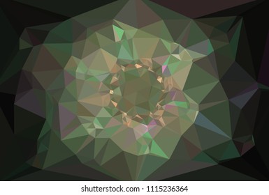 Geometric low polygonal background. Abstract multicolor mosaic backdrop. Design element for book covers, presentations layouts, title backgrounds. Vector clip art.
