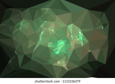 Geometric low polygonal background. Abstract multicolor mosaic backdrop. Design element for book covers, presentations layouts, title backgrounds. Vector clip art.